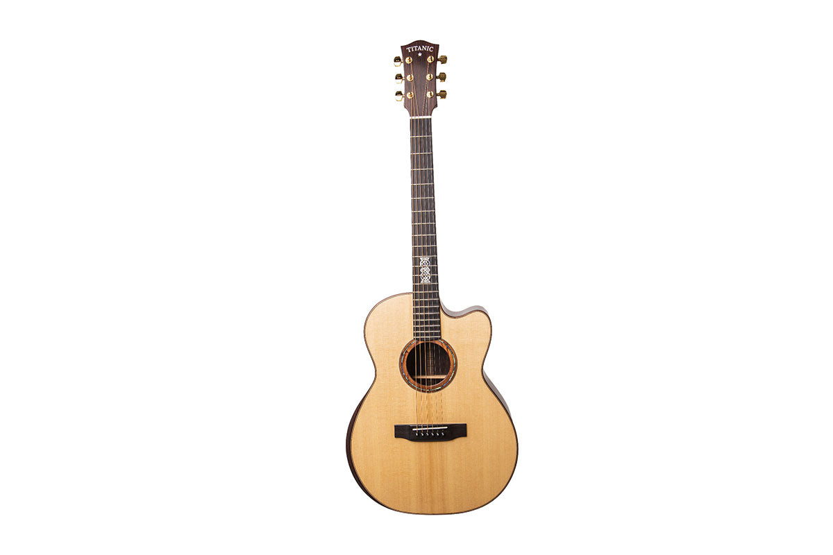 Titanic Guitars - Belfast Small Body RW1 Acoustic - Indian Rosewood/AAA Sitka Spruce