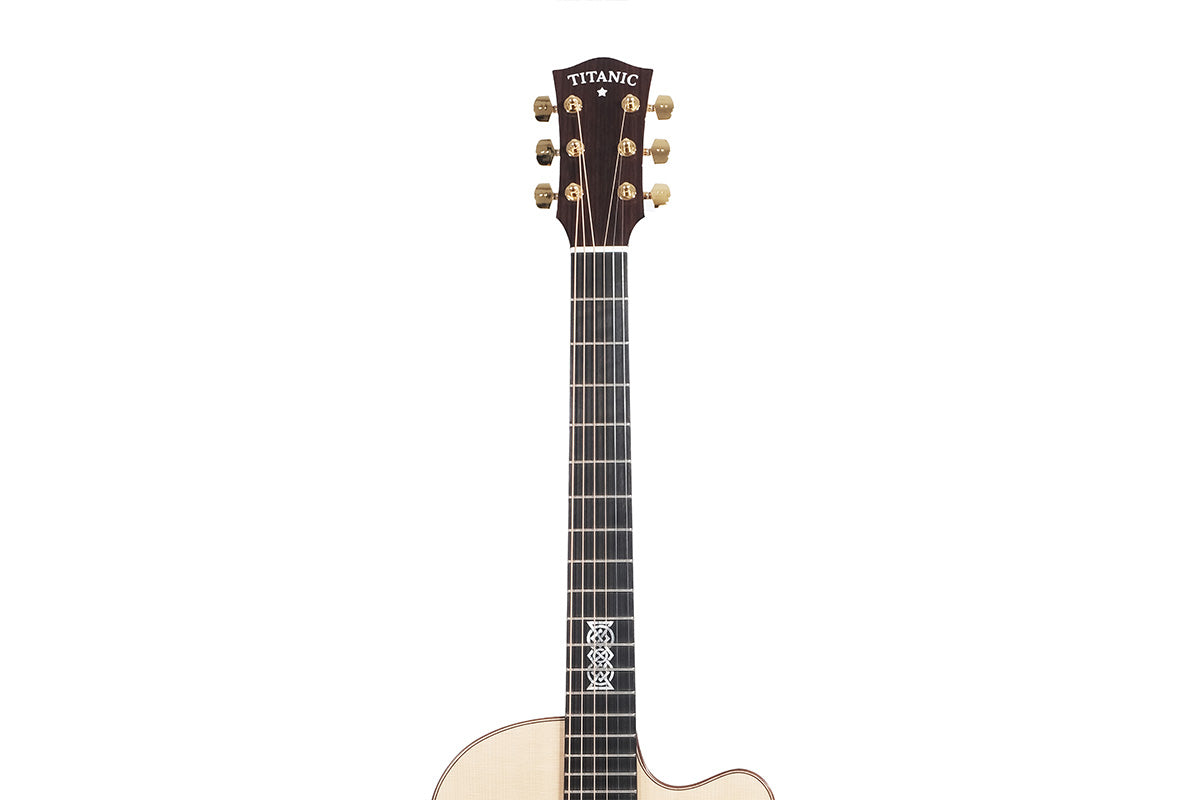 Titanic Guitars - Belfast Small Body RW1 Acoustic - Indian Rosewood/AAA Sitka Spruce