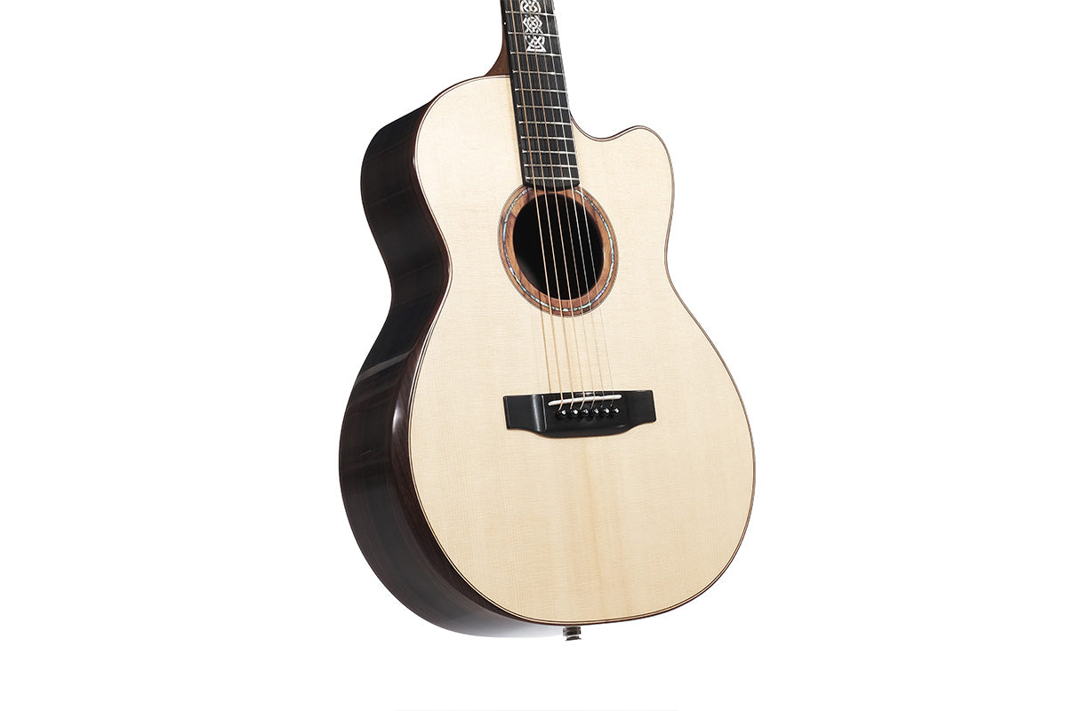 Titanic Guitars - Belfast Small Body RW1 Acoustic - Indian Rosewood/AAA Sitka Spruce